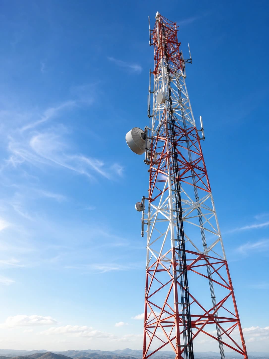 Telecom tower infrastructure used in COMENG field delivery